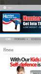 Mobile Screenshot of huntermartialarts.co.uk